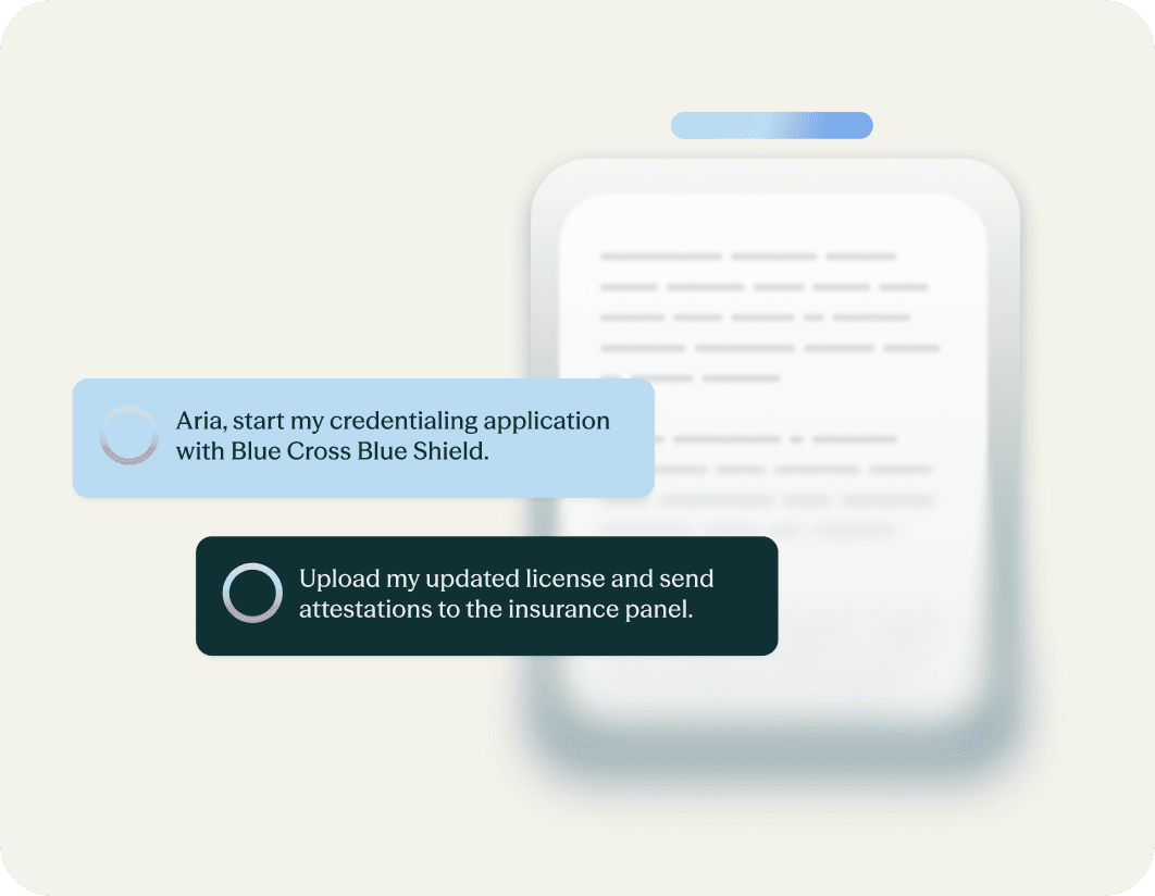 Credentialing and roster management